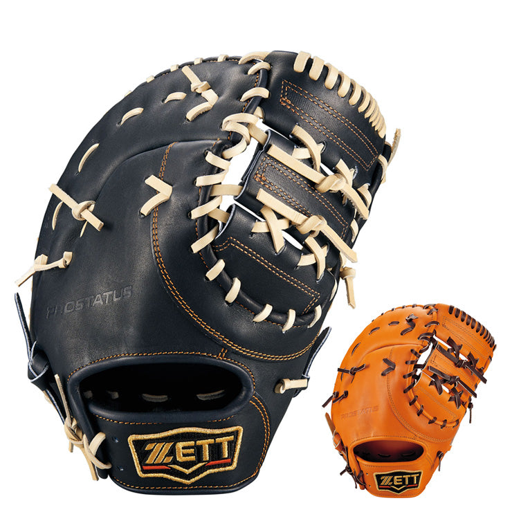 【2025モデル】ゼット プロステイタス 硬式 ファーストミット 右投げ用 高校野球対応 BPROFM333G 一塁手用 硬式用 大人 一般 硬式野球 硬式グローブ 硬式グラブ 硬式ミット 日本製 国産 PROSTATUS ZETT