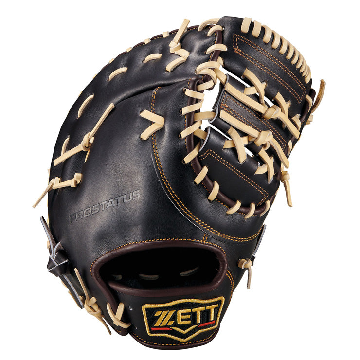【2026モデル】ゼット プロステイタス 硬式 ファーストミット 右投げ用 高校野球対応 BPROFM333X 一塁手用 硬式用 大人 一般 硬式野球 硬式グローブ 硬式グラブ 硬式ミット 日本製 国産 PROSTATUS ZETT