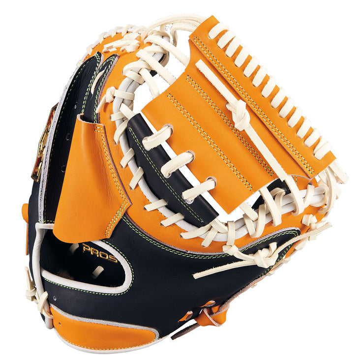 【2025モデル】ゼット プロステイタス 軟式 キャッチャーミット 森モデル ZETTOMO 右投げ用 オーダー仕様 限定カラー BRCB30962T カラフル カラーミット かっこいい 軟式用 捕手用 右利き用 大人 一般 軟式野球 草野球 野球グローブ 軟式グローブ 軟式グラブ PROSTATUS ZETT