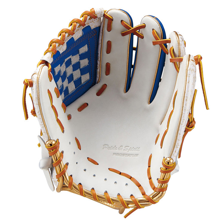 【2026超限定モデル】ゼット プロステイタス 軟式 グローブ グラブ 源田モデル 内野手用 右投げ用 二塁手・遊撃手向け BRG322656A 軟式用 内野用 右利き用 大人 一般 軟式野球 草野球 野球グローブ 軟式グローブ 軟式グラブ PROSTATUS ZETT