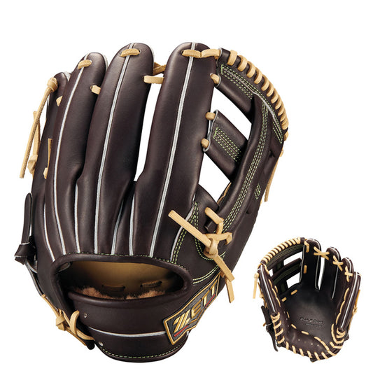 【2026モデル】ゼット プロステイタスSE 軟式 グローブ グラブ 内野手用 吉川モデル 右投げ用 遊撃手・二塁手向け BRGB265SQ 高級 右利き用 中学生 中学軟式 高校軟式 軟式野球 大人 一般 軟式グローブ 軟式グラブ ZETT PROSTATUS