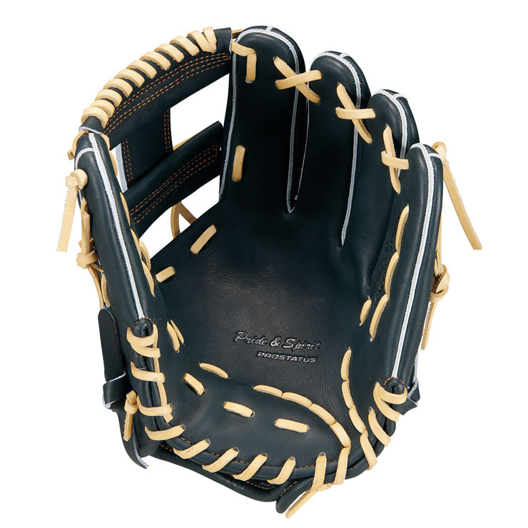 【2026モデル】ゼット プロステイタス 軟式 グローブ グラブ 内野手用 今宮モデル 右投げ用 遊撃手・二塁手向け BRGB30270X 右利き用 中学生 中学軟式 高校軟式 軟式野球 大人 一般 軟式グローブ 軟式グラブ ZETT PROSTATUS