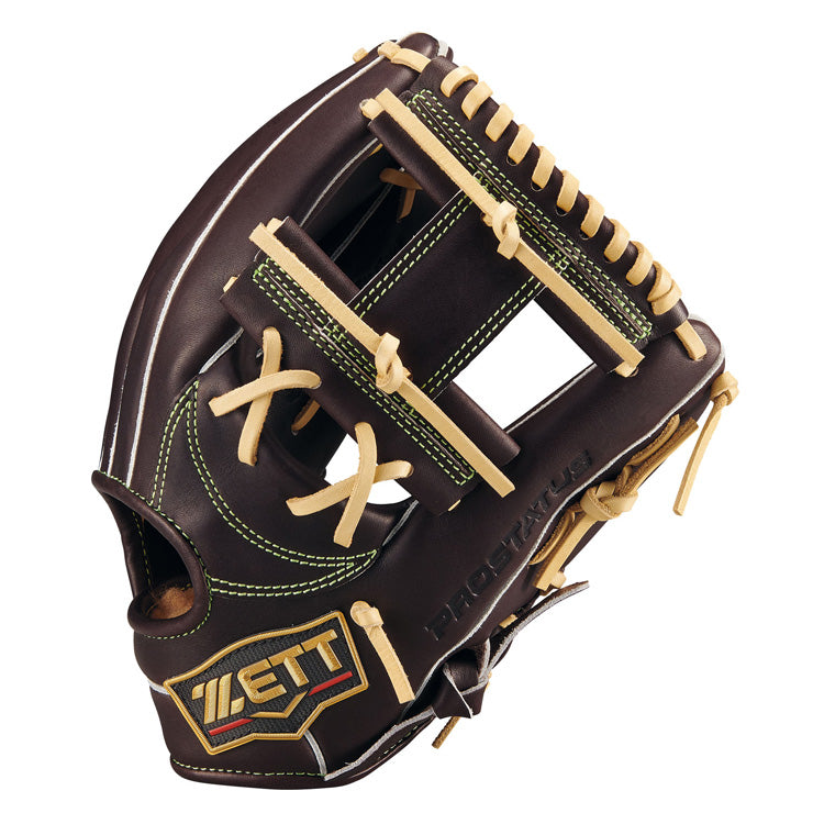 【2026モデル】ゼット プロステイタスSE 軟式 グローブ グラブ 内野手用 今宮モデル 右投げ用 遊撃手・二塁手向け BRGB765SQ 高級 右利き用 中学生 中学軟式 高校軟式 軟式野球 大人 一般 軟式グローブ 軟式グラブ ZETT PROSTATUS