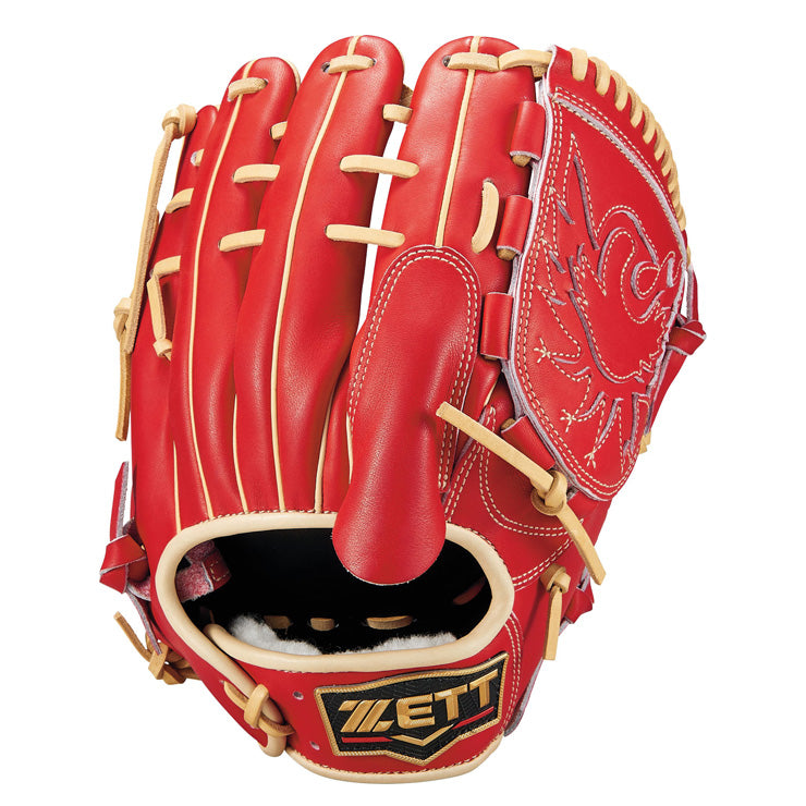 【2026モデル】ゼット プロステイタス 超限定 軟式 グローブ グラブ 投手用 今井モデル 右投げ用 BRGPROL48 ピッチャー用 別注 特別 高級 右利き用 軟式野球 草野球 カラフル カラーグラブ 大人 一般 軟式グローブ 軟式グラブ ZETT PROSTATUS