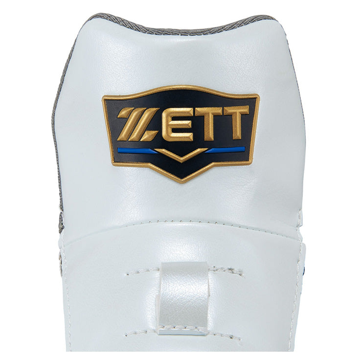 【2026モデル】ゼット 野球 白スパイク ネオステイタス 23.0～30.0 3E ワイド 金具スパイク 高校野球対応 BSR2218WH ローカット ホワイトスパイク 大人 一般 中学生 高校生 金属スパイク ZETT NEOSTATUS