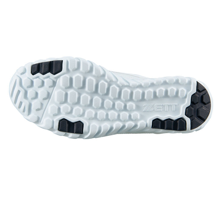 【2026モデル】ゼット プロステイタス 野球 トレーニングシューズ アフターシューズ ベルト ワイド 3E 高校野球対応 BSR8677CL 大人 一般 高校野球 中学野球 ローカット トレシュー アップシューズ 軽量 軽い ホワイト 白 zett prostatus