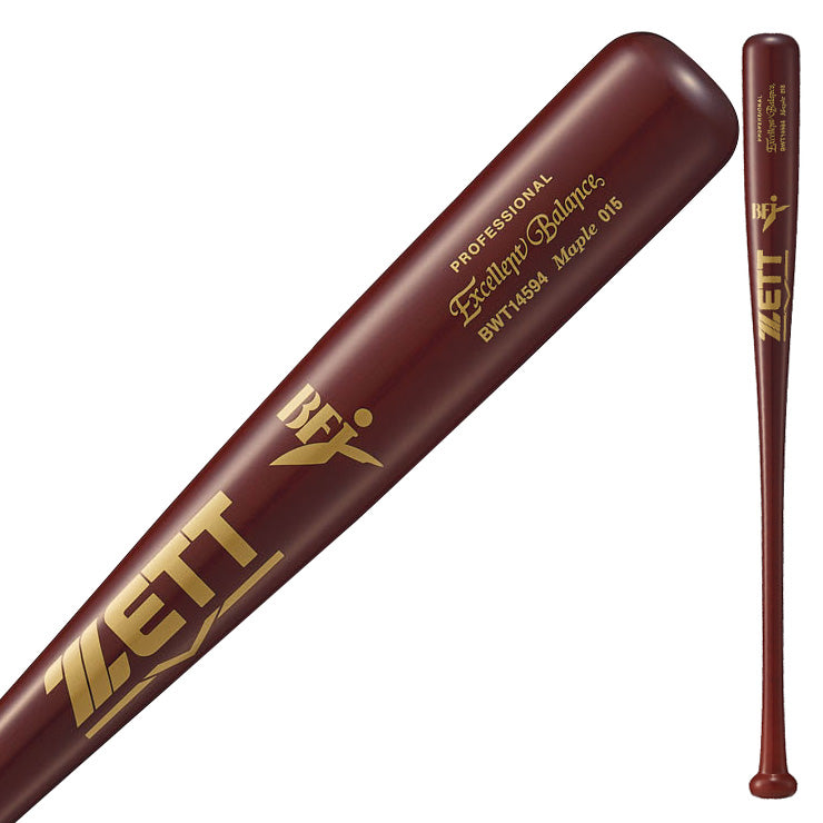 【2025モデル】ゼット 限定 硬式 木製バット エクセレントバランス ハードメイプル 84cm 900g くり抜きあり 大人 一般 BWT14594 社会人野球 大学野球 高校野球 硬式野球 硬式用 硬式バット BFJマーク zett