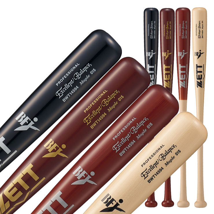 【2025モデル】ゼット 限定 硬式 木製バット エクセレントバランス ハードメイプル 84cm 900g くり抜きあり 大人 一般 BWT14594 社会人野球 大学野球 高校野球 硬式野球 硬式用 硬式バット BFJマーク zett
