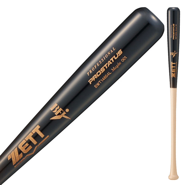 【2026モデル】ゼット プロステイタスSE 硬式 木製バット 北米ハードメイプル レーザー刻印 84cm 880g 源田 森 中村 頓宮 大人 一般 BWT14604L 社会人野球 大学野球 高校野球 硬式野球 硬式用 硬式バット BFJマーク zett prostatus