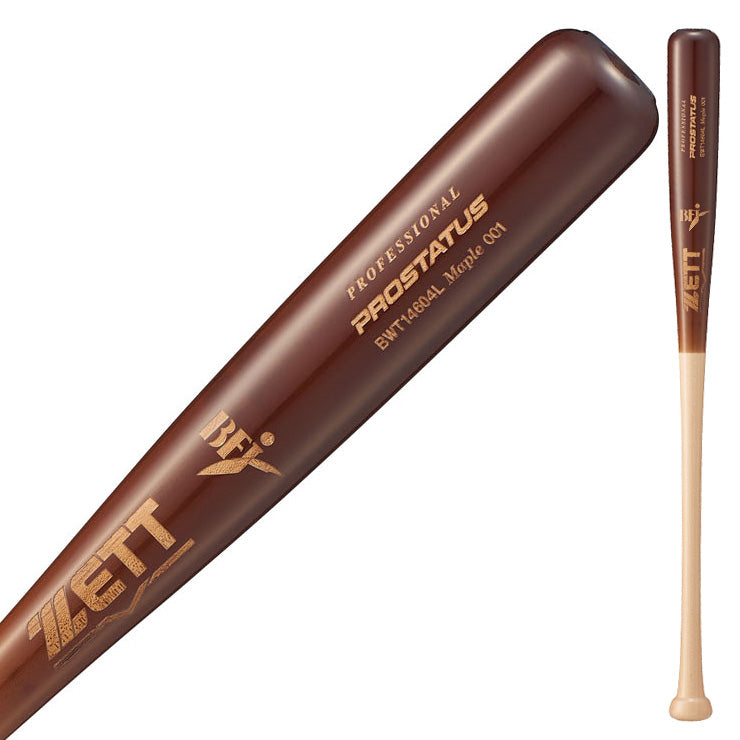 【2026モデル】ゼット プロステイタスSE 硬式 木製バット 北米ハードメイプル レーザー刻印 84cm 880g 源田 森 中村 頓宮 大人 一般 BWT14604L 社会人野球 大学野球 高校野球 硬式野球 硬式用 硬式バット BFJマーク zett prostatus