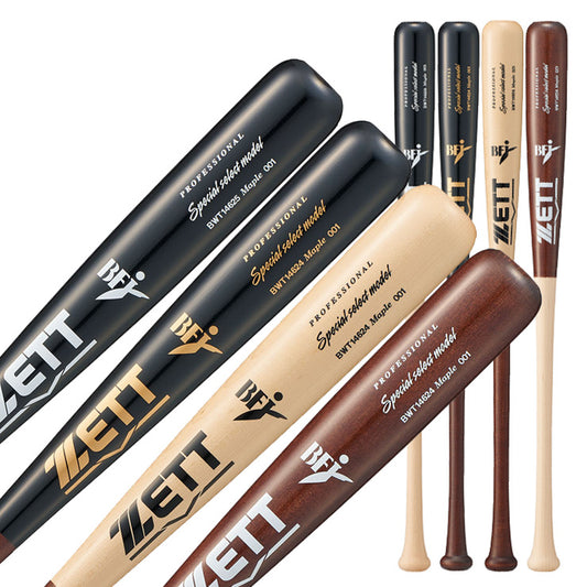 【2026モデル】ゼット 限定 硬式 木製バット スペシャルセレクト ハードメイプル 84cm 85cm 880g 中川 森 頓宮 大人 一般 BWT14624 BWT14625 社会人野球 大学野球 高校野球 硬式野球 硬式用 硬式バット BFJマーク zett