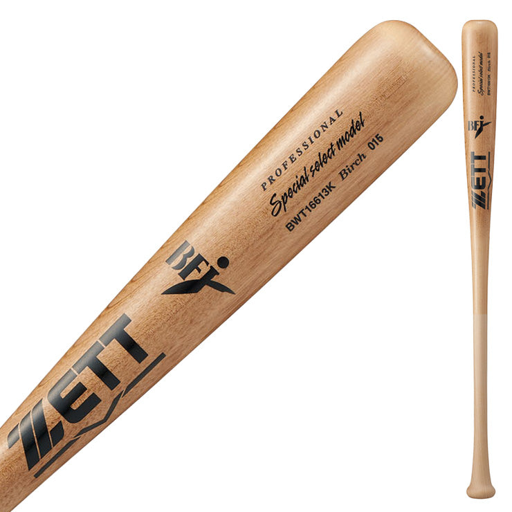【2026モデル】ゼット 硬式 木製バット スペシャルセレクト バーチ 83cm 830g 84cm 840g 森 中村 佐野 源田 大人 一般 BWT16613K BWT16614K 軽い 社会人野球 大学野球 高校野球 中学硬式 硬式野球 硬式用 硬式バット BFJマーク zett