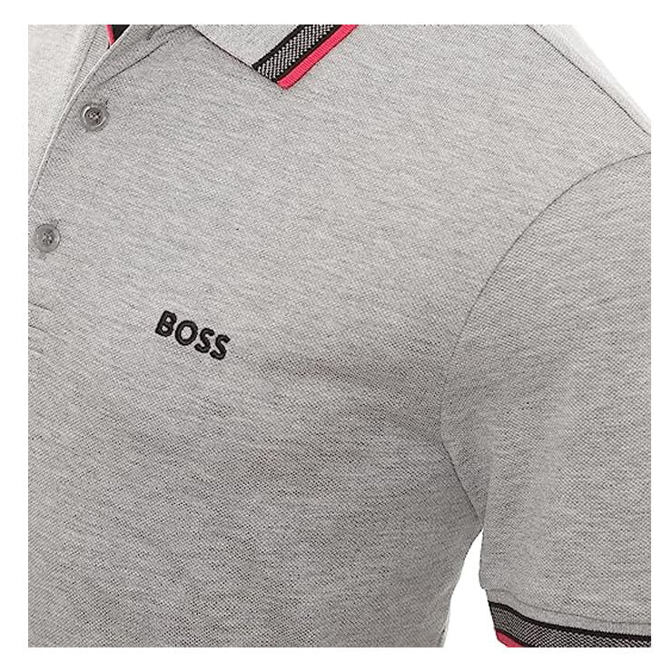 【並行輸入品】HUGO BOSS ヒューゴボス ポロシャツ 半袖 Paddy Polo Shirt メンズ コットン 10241663 ゴルフウェア  普段着 スポーツウェア 夏用 直輸入品