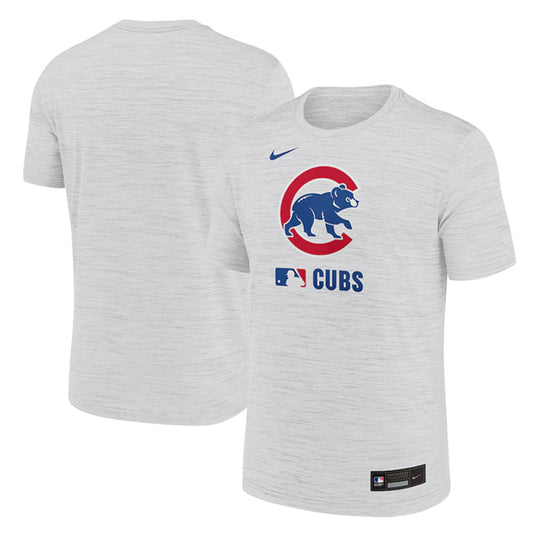 ナイキ シカゴ・カブス 半袖 Tシャツ ベースボールシャツ MLBオーセンティックコレクション Chicago Cubs Nike White Authentic Collection Velocity Performance Practice T-Shirt メンズ 02ER-10A-EJ-WLZ スポーツウェア トレーニング メジャーリーグ