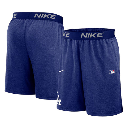 ナイキ ロサンゼルス・ドジャース ショートパンツ ハーフパンツ MLBオーセンティックコレクション Los Angeles Dodgers Royal Authentic Collection Performance Knit Shorts メンズ 015E-11L6-LD-HVB ショーツ 半ズボン スポーツウェア トレーニング メジャーリーグ