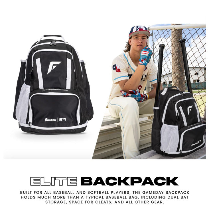 【2026モデル】フランクリン 野球 バックパック リュックサック MLB GAMEDAY BAG 23523C2 大人 一般 ジュニア 少年野球 ベースボールバッグ 野球バッグ スポーツバッグ バッグ かばん カバン バック franklin