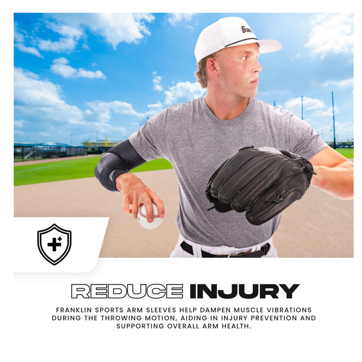 【2026モデル】フランクリン 野球 アームスリーブ 2枚組 両腕用 メンズ ユニセックス 23590 アームカバー アームガード スポーツウェア バスケ テニス アメフト 陸上 マラソン ランニング ジョギング franklin