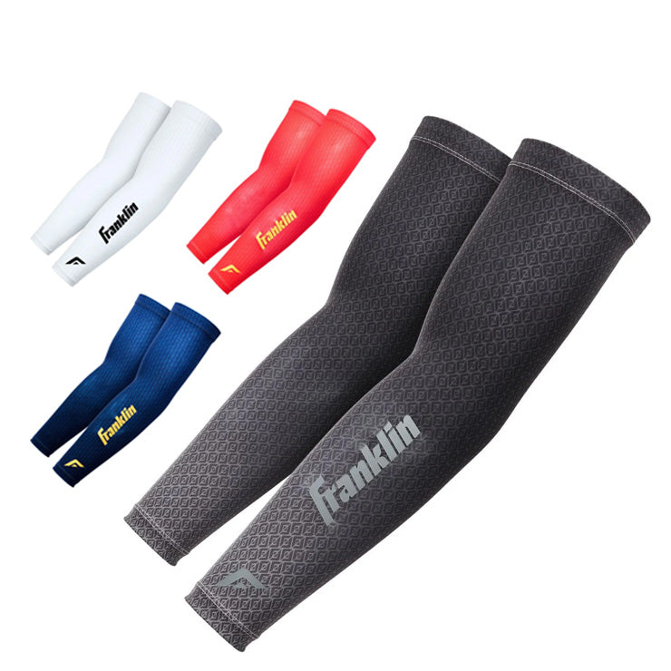 【2026モデル】フランクリン 野球 アームスリーブ 2枚組 両腕用 メンズ ユニセックス 23590 アームカバー アームガード スポーツウェア バスケ テニス アメフト 陸上 マラソン ランニング ジョギング franklin