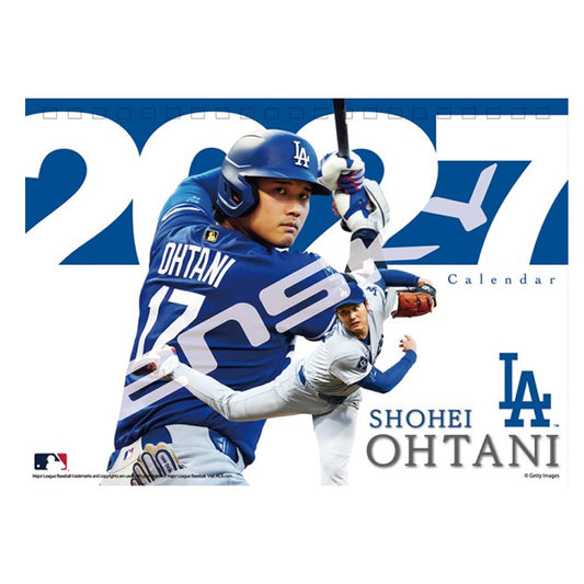 2027年 大谷翔平 卓上カレンダー 2027年1月始まり 令和9年カレンダー デスクカレンダー 27CL-552 ロサンゼルス・ドジャース 大谷翔平選手 大谷選手 大谷 グッズ エンスカイ