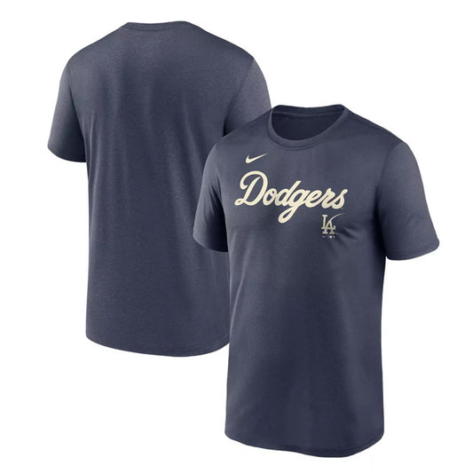 【2026モデル】ナイキ ロサンゼルス・ドジャース シティコネクト 半袖 Tシャツ Los Angeles Dodgers City Connect Script Legend T-Shirt メンズ NKGK-4KY-LD-DZ9 カジュアル 普段着 スポカジ スポーツウェア MLB メジャーリーグ 公式アイテム nike