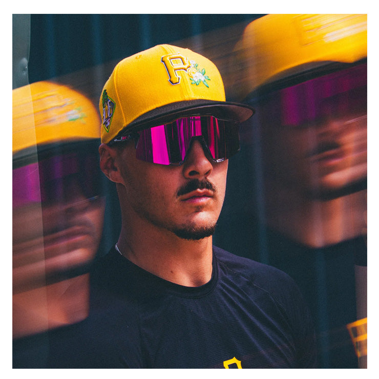 100%(ワンハンドレッド) スポーツサングラス MLB オーセンティック