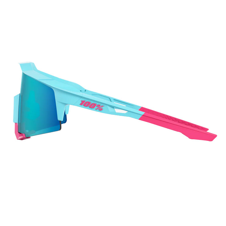 100%(ワンハンドレッド) スポーツサングラス スピードクラフト フェルナンド・タティスJrモデル Tatis4 専用ケース付 メンズ 62008-00001 SPEEDCRAFT ミラーレンズ 眼鏡 UVカット スポーツ 野球 ゴルフ 陸上 サイクリング 自転車 ランニング ジョギング アウトドア