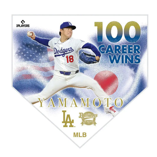ドジャース 山本由伸 日米通算100勝達成記念 コレクターピンズ ピンバッジ 665016AF 記念グッズ 記念アイテム Wincraft ウィンクラフト