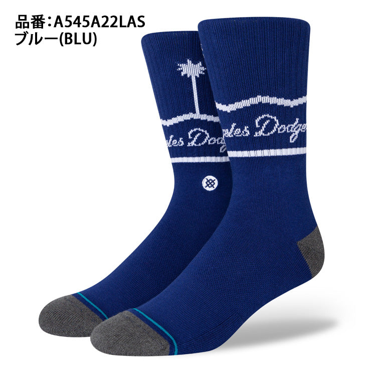 STANCE スタンス クルーソックス ロサンゼルス・ドジャースカラー LA SISTERS 1足入り すね丈 大人用 A545A22LAS –  Baseball Park STAND IN 公式サイト