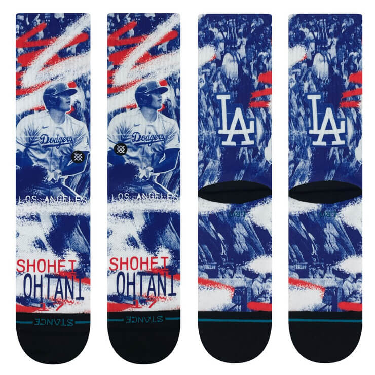 限定大谷モデル】STANCE スタンス ソックス 大谷翔平カラー 1足入り 大人用 ジュニア用 A556A24 クルーソックス スポーツソ –  Baseball Park STAND IN 公式サイト