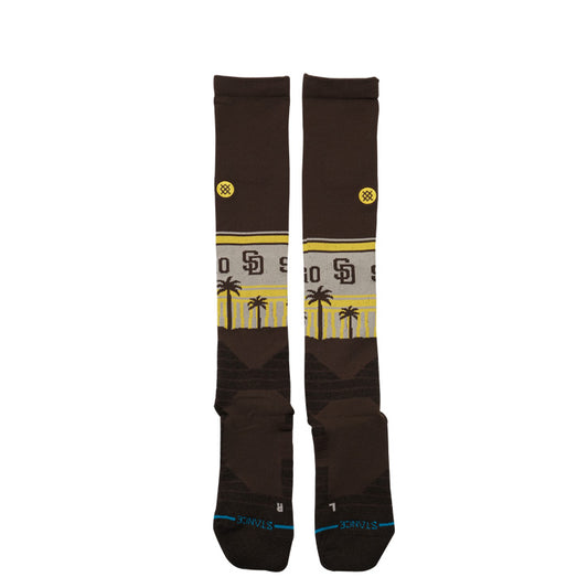 STANCE スタンス 野球 サンディエゴ・パドレス ソックス 1足入り SD PALMS OTC A759A25SDP 草野球 大人 一般 ハイソックス ベースボールソックス 野球ソックス 靴下 おしゃれ オシャレ かっこいい
