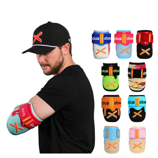 【日本未発売】Absolutely Ridiculous エルボーガード アームガード 左右兼用 右打者用 左打者用 大人 一般 硬式野球 軟式野球 草野球 ソフトボール 右打ち用 左打ち用 肘当て バッター 珍しい かっこいい かわいい