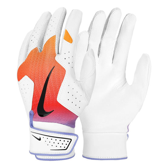 【2025モデル】ナイキ ジュニア用 バッティンググローブ アルファ2.0 両手用 少年野球 マルチ×ホワイト BA1202-938 バッティング手袋 バッティンググラブ 打者用手袋 こども キッズ Jr 子ども 学童野球 リトルリーグ 練習 試合 ソフトボール NIKE