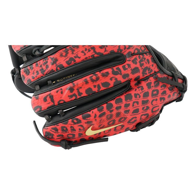 【2025モデル】ナイキ 軟式 グローブ グラブ 内野手用 ヴェイパーエリート SNAKE EYES 右投げ用 ブラック×ブライトクリムゾン 硬式使用可能 BA2001-025 軟式野球 大人 一般 草野球 軟式グローブ 軟式グラブ nike