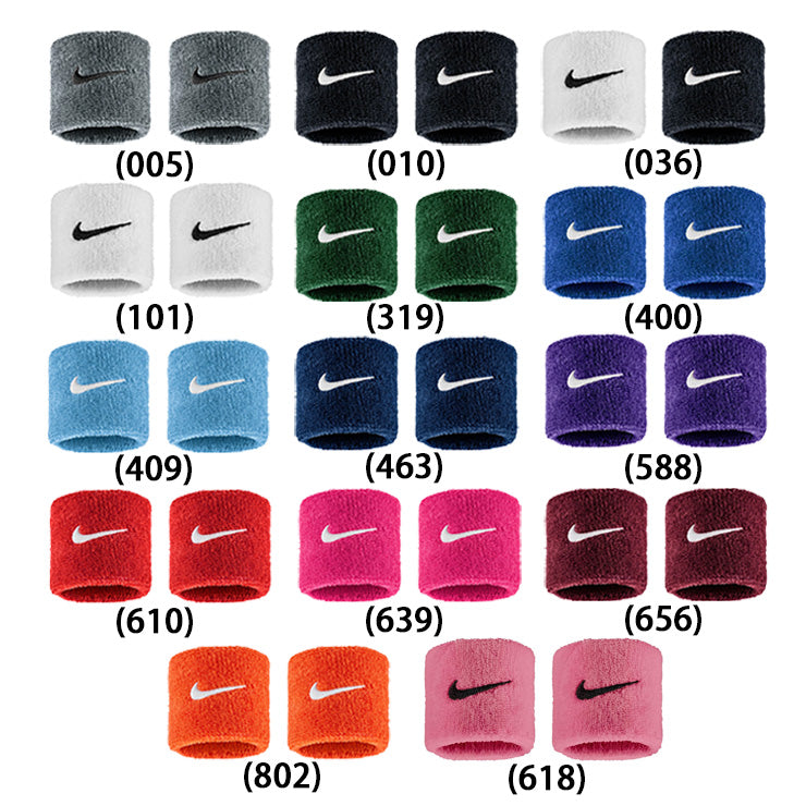 全14色 ナイキ リストバンド 2個入り スウッシュ クラシック リスト