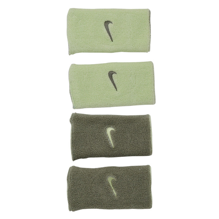 全6色 ナイキ リストバンド 2個入り スウッシュ クラシック リバーシブル ダブルワイド リストバンド 両手用 BN3100 汗拭き 手首 汗 汗ふき アクセサリー 野球 バスケ テニス ランニング トレーニング スポーツ 小物 nike