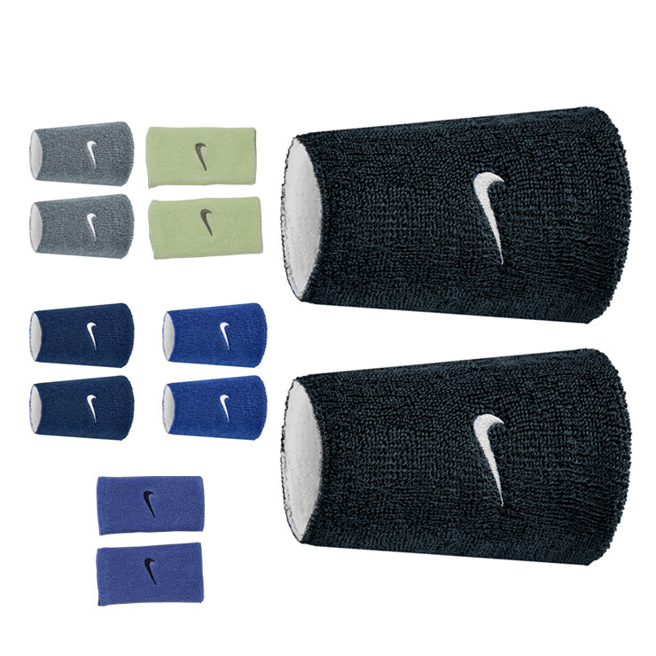 全6色 ナイキ リストバンド 2個入り スウッシュ クラシック リバーシブル ダブルワイド リストバンド 両手用 BN3100 汗拭き 手首 汗 汗ふき アクセサリー 野球 バスケ テニス ランニング トレーニング スポーツ 小物 nike