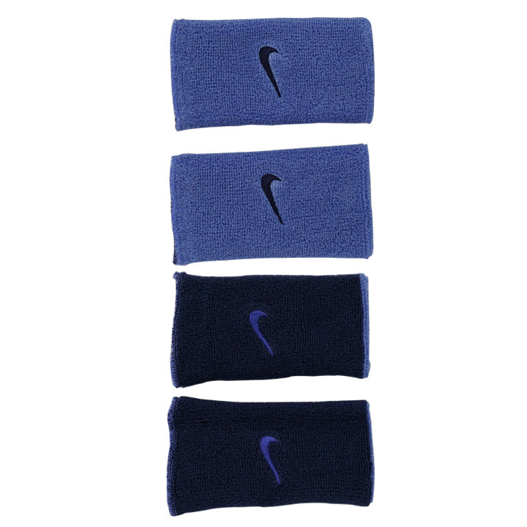 全6色 ナイキ リストバンド 2個入り スウッシュ クラシック リバーシブル ダブルワイド リストバンド 両手用 BN3100 汗拭き 手首 汗 汗ふき アクセサリー 野球 バスケ テニス ランニング トレーニング スポーツ 小物 nike