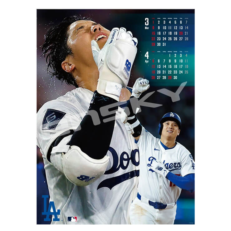 2026年 大谷翔平 壁掛けカレンダー B2 2026年1月始まり 令和8年カレンダー ウォールカレンダー CL-551 ロサンゼルス・ドジャース 大谷翔平選手 大谷選手 大谷 グッズ