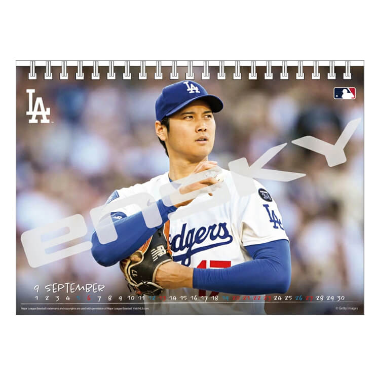 2026年 大谷翔平 卓上カレンダー 2026年1月始まり 令和8年カレンダー デスクカレンダー CL-552 ロサンゼルス・ドジャース 大谷翔平選手 大谷選手 大谷 グッズ