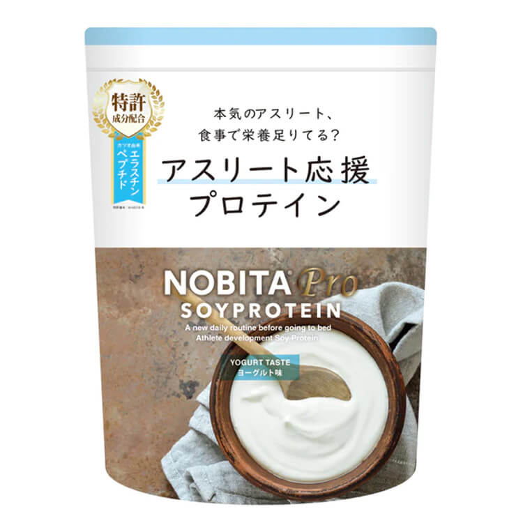 NOBITA PRO ノビタプロ ソイプロテイン 750g入り ココア味 いちご