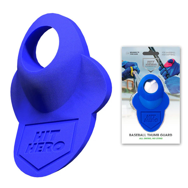 【予約販売】バッティング時に親指を守る！ Hit Hero ヒットヒーロー V2 サムガード 成型可能 人差し指にも 親指ガード HHERO 軟式野球 硬式野球 フィンガーグリップ 衝撃吸収 練習用 試合用 大人 一般