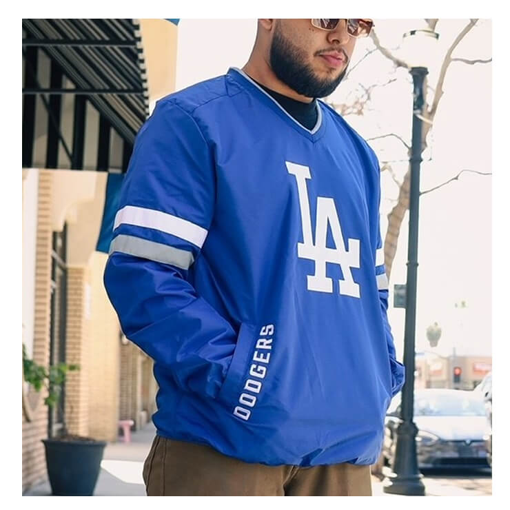 【並行輸入品】G-III SPORTS ロサンゼルス・ドジャース Vネックジャケット Vジャン Los Angeles Dodgers Batter