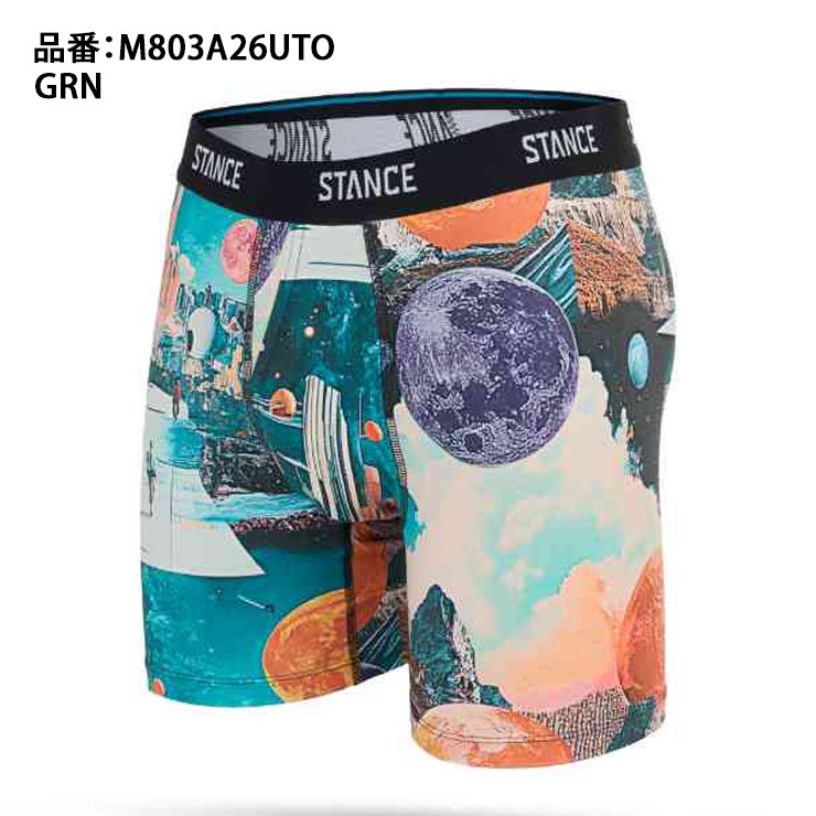 スタンス ボクサーパンツ ボクサーブリーフ ポリブレンド UTOPIA BOXER BRIEF 大人 一般 メンズ M803A26UTO ショーツ スパッツ アンダーウェア インナーウェア 大人 一般 男性用下着 stance