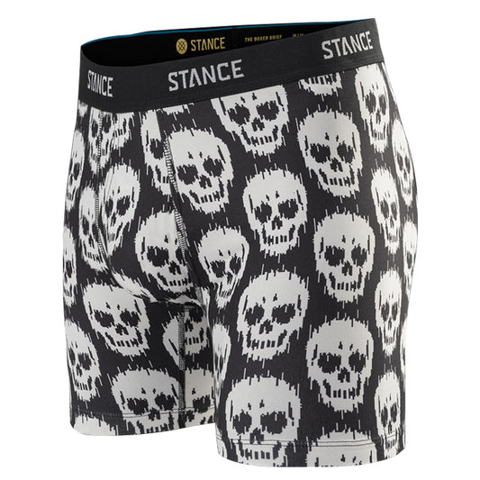 【2026モデル】スタンス ボクサーパンツ ボクサーブリーフ ポリブレンド SKULLS BOXER BRIEF 前開き 大人 一般 メンズ M803C26SKU ショーツ スパッツ アンダーウェア インナーウェア 大人 一般 男性用下着 stance