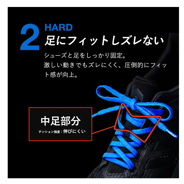 マジックレース MAGICLACE 2.0 シューレース 2本入り 6mm 95cm 110cm 135cm 靴ひも 野球 サッカー スパイク シューズ カラフル カラー 靴紐 メンズ レディース ジュニア ランニング スポーツ スパイクアクセサリー TWINS