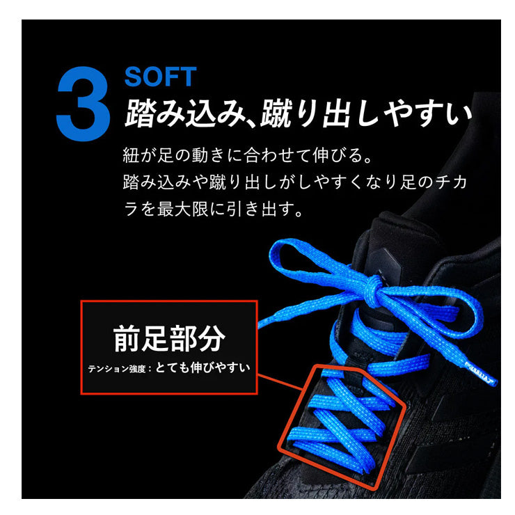 マジックレース MAGICLACE 2.0 シューレース 2本入り 6mm 95cm 110cm 135cm 靴ひも 野球 サッカー スパイク シューズ カラフル カラー 靴紐 メンズ レディース ジュニア ランニング スポーツ スパイクアクセサリー TWINS