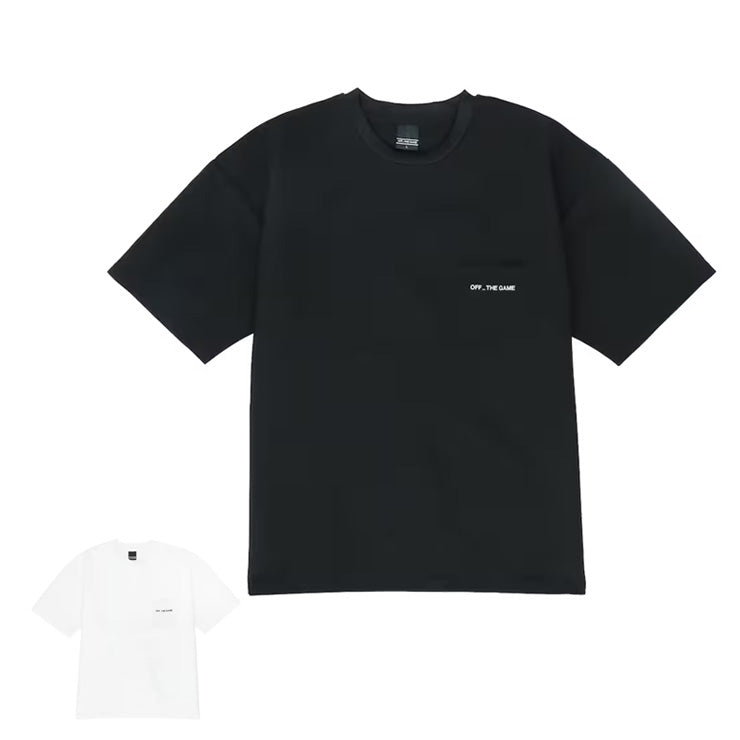 【2026モデル】OFF_THE GAME オフザゲーム 半袖 ポケット Tシャツ メンズ ユニセックス OG0126SS0002 スポーツウェア トレーニングウェア アウトドア 半袖シャツ カジュアル