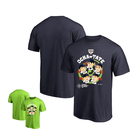 【予約販売】2026 WBC 日本代表 お茶たてポーズ ジュニア用 Tシャツ 半袖 大谷翔平 鈴木誠也 村上宗隆 岡本和真 北山亘基 子供服 侍ジャパン World Baseball Classic 2026 こども 小学生 キッズ ウエア ウェア 記念グッズ 記念アイテム ファナティクス Fanatics