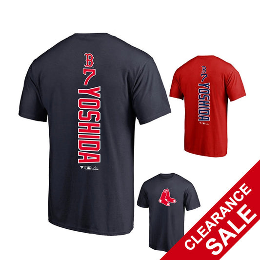 ファナティクス 吉田正尚 ボストン・レッドソックス Tシャツ 半袖 PLAYMAKER TEE メンズ レディース ユニセックス ML0121SS45 吉田 コットン 綿 半袖シャツ カジュアル スポカジ 普段着 移動着 MLB メジャーリーグ Fanatics