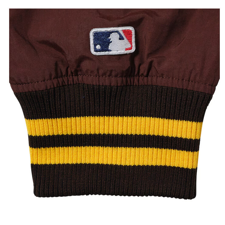 2025モデル】MLB ロゴ ナイロン スタジアムジャケット